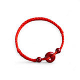 BLING Lucky Charm Red String Cinnabar Friendship Bracelet