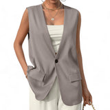 GBOSS  Androgynous Relax Vest Blazer