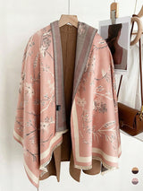 PREORDER WRAP Warm Jacquard Shawl Scarf