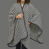 WRAP Plaid Cloak Shawl Scarf