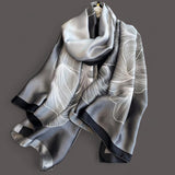 WRAP Large Silky Rectangular Printed Scarf