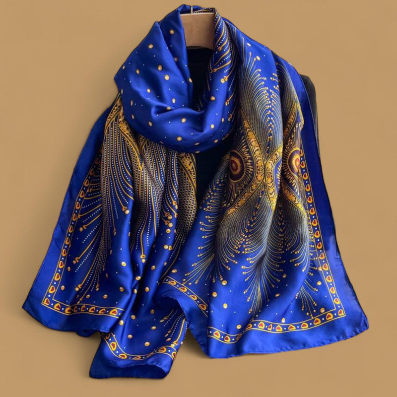 WRAP Large Silky Rectangular Printed Scarf