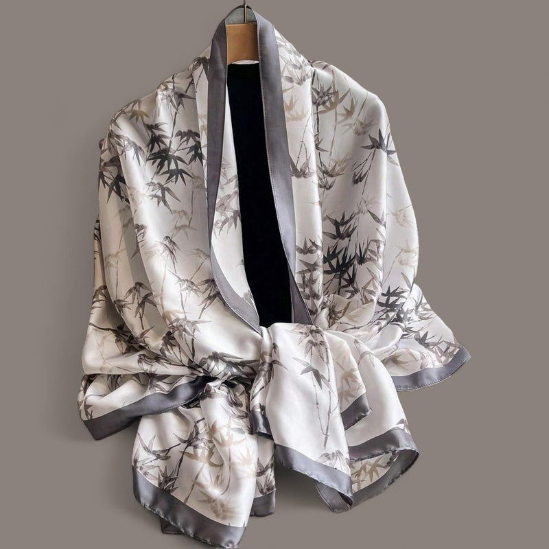 WRAP Large Silky Rectangular Printed Scarf