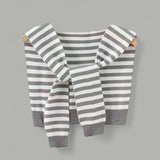 WRAP Stripes Shoulder Wrap Overlay Tie Knitted Cardigan