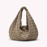 BOLSO LOOM Knitted Hobo Tote Bag