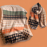 PREORDER WRAP Warm Jacquard Shawl Scarf