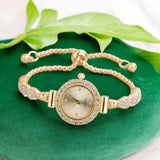 BLING Stylish Dressy Adjustable Chain Bracelet Watch