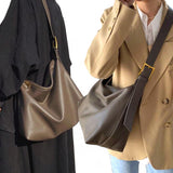 BOLSO Leather Commuters Shoulder Bag