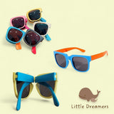 LITTLE DREAMERS Folding Kids Sunglasses 3-14yrs