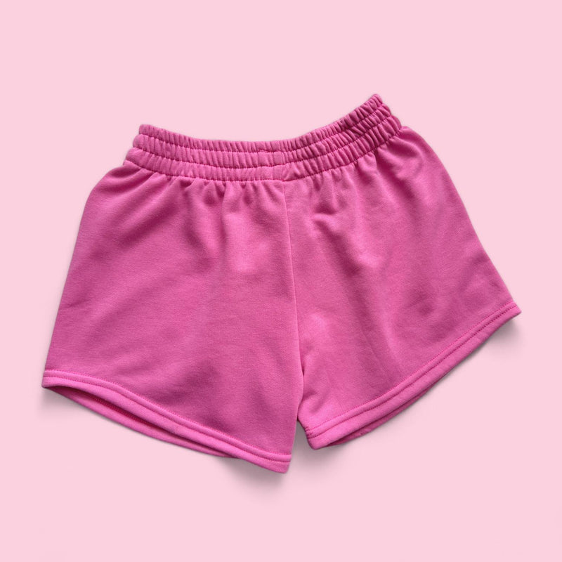 BLK Terry Candy Colors Basic Colorful  Sweat Shorts