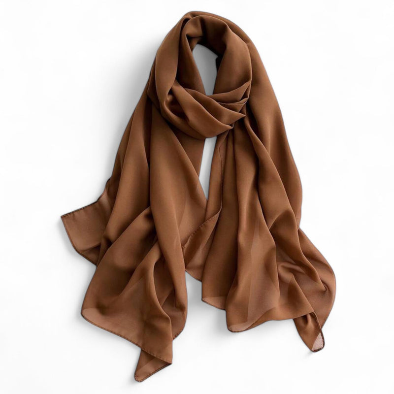 WRAP Silky Chiffon Versatile Classic Scarf