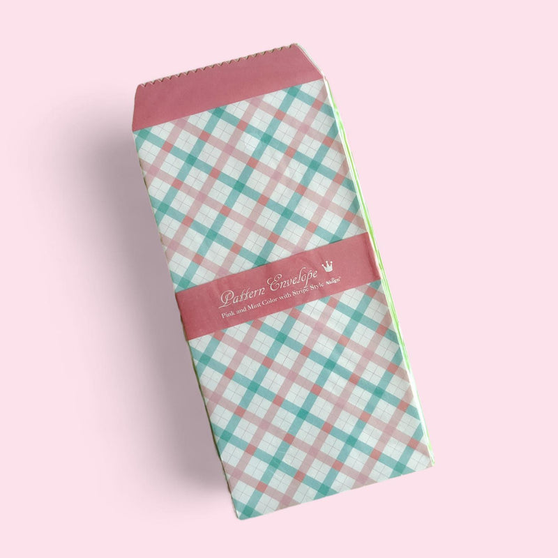 GIFTIES 5pcs Pattern Printed Candy Colored Envelope