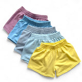 BLK Terry Candy Colors Basic Colorful  Sweat Shorts