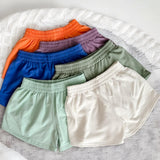 BLK Terry Candy Colors Basic Colorful  Sweat Shorts