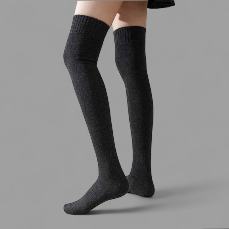 FOOTSIES Thigh High Thick Warm Winter Long Over the Knee Socks