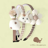 LITTLE DREAMERS 3pcs Set Cute Design Headband Hair Accessories for Girls