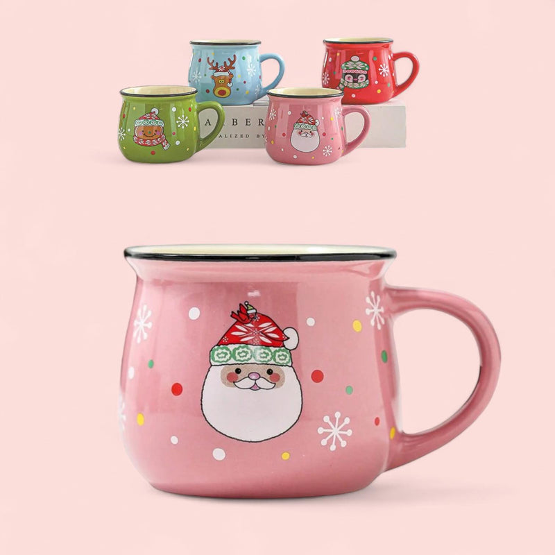 GIFTIES Christmas Edition Ceramic Cup - Gift for Him Her