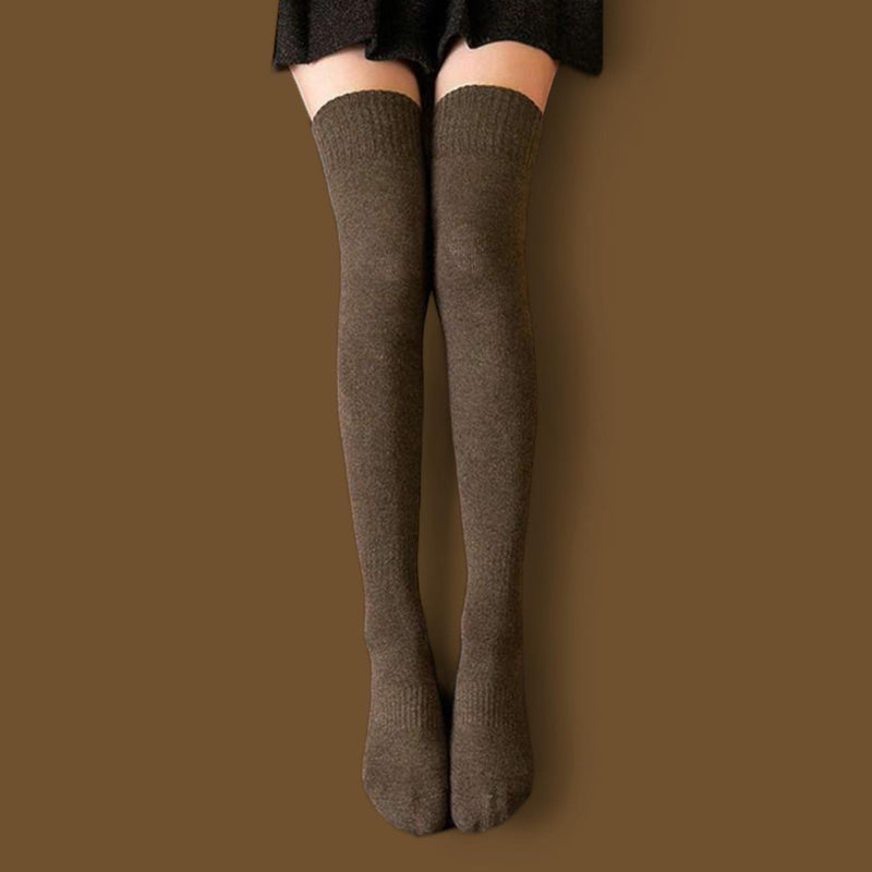 FOOTSIES Thigh High Thick Warm Winter Long Over the Knee Socks