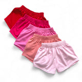 BLK Terry Candy Colors Basic Colorful  Sweat Shorts