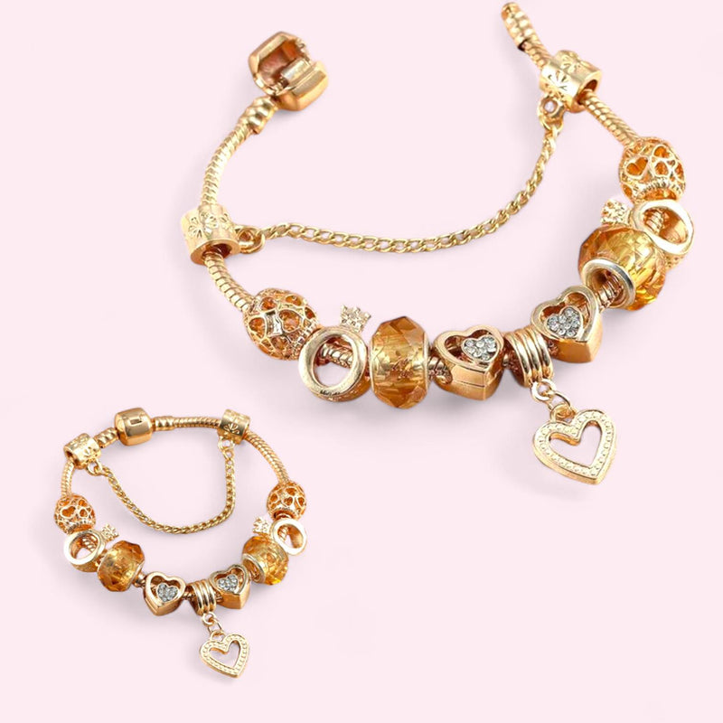 BLING Vintage Elegant Charms Bracelet