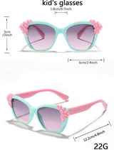 LITTLE DREAMERS Candy Colored Eyeglasses with Colorful Fun Chain