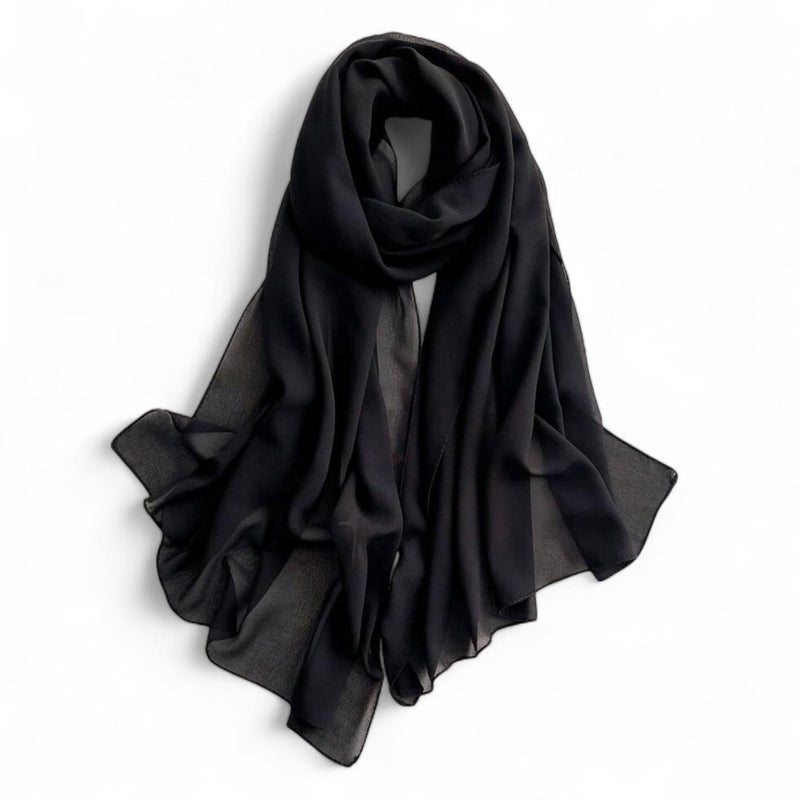 WRAP Silky Chiffon Versatile Classic Scarf