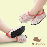 LITTLE DREAMERS Toddler Breathable Anti Slip Floor Socks Slippers