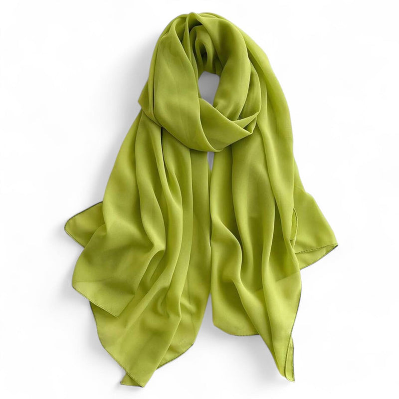 WRAP Silky Chiffon Versatile Classic Scarf