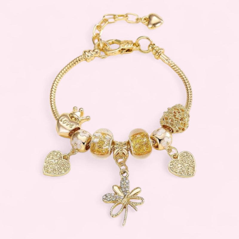 BLING Vintage Elegant Charms Bracelet