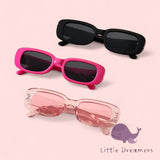 LITTLE DREAMERS 3pc Set Funky Cute Square Sunglasses Costume for Kids