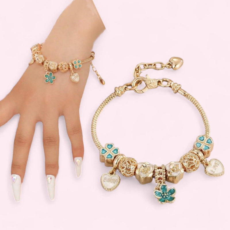 BLING Vintage Elegant Charms Bracelet