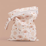 BOLSO 2pcs Boho Print Wet Dry Storage Bag