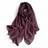 WRAP Silky Chiffon Versatile Classic Scarf