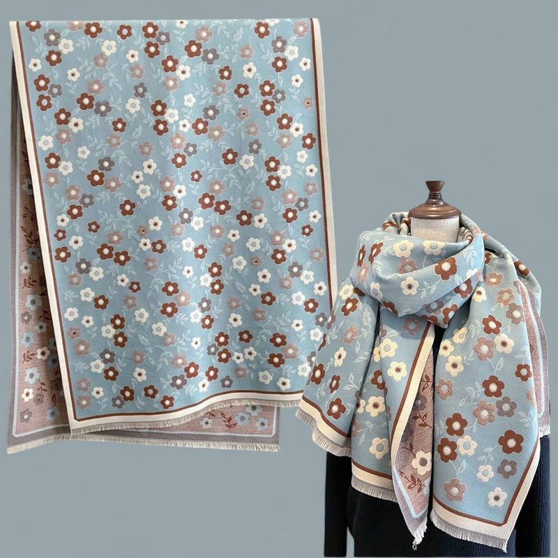 WRAP Warm Jacquard Shawl Scarf (Onhand)