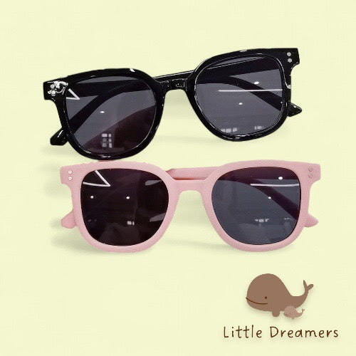 LITTLE DREAMERS 2pc Kids Boy Girl Sunglasses Set