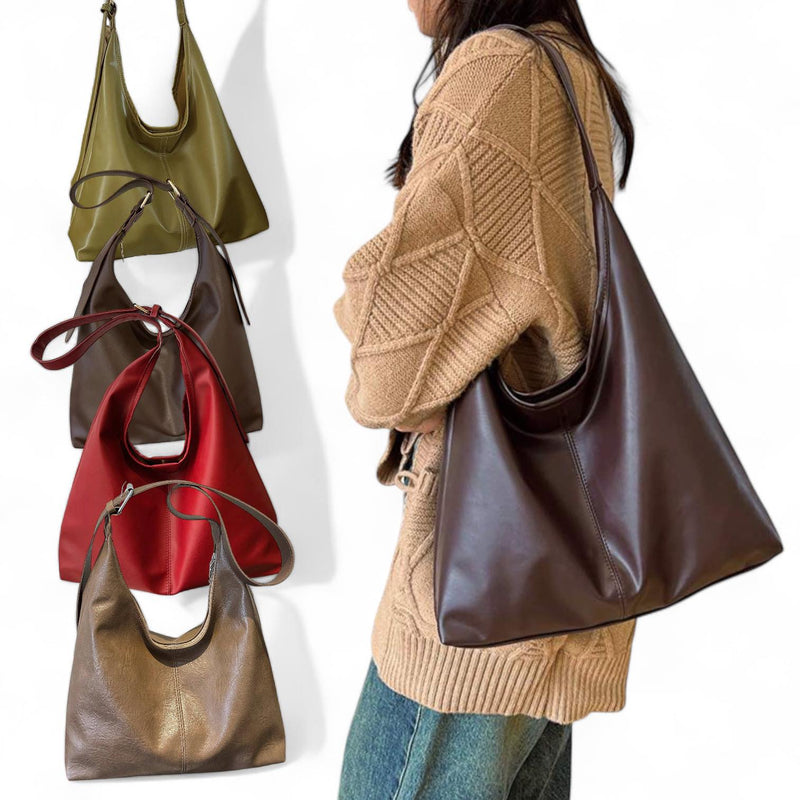 BOLSO Vintage Commuter Adjustable Strap Tote Bag