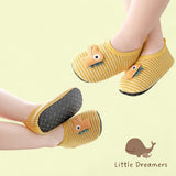 LITTLE DREAMERS Toddler Breathable Anti Slip Floor Socks Slippers