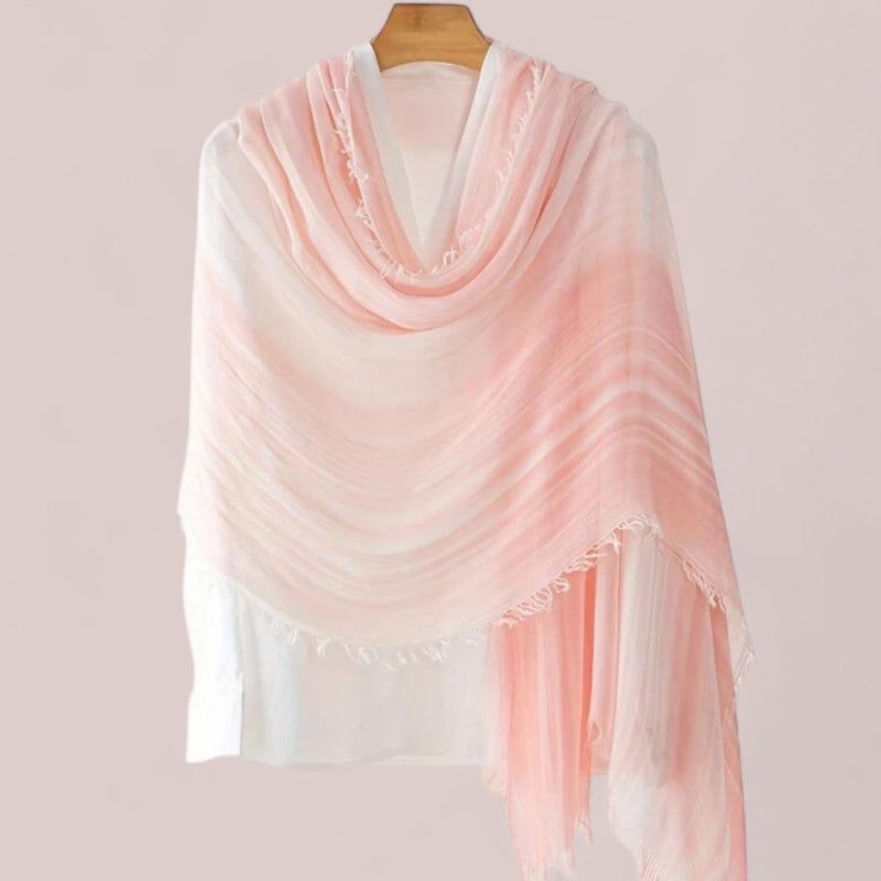 WRAP Ombre Soft Crinkle Thin Classy Shawl Scarf