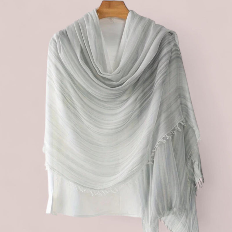 WRAP Ombre Soft Crinkle Thin Classy Shawl Scarf