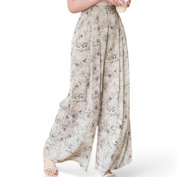 GYPSY Dainty Floral Printed Loose Pants