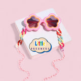 LITTLE DREAMERS Candy Colored Eyeglasses with Colorful Fun Chain