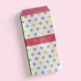 GIFTIES 5pcs Pattern Printed Candy Colored Envelope