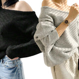 LOOM Assymetrical Long Sleeve Sweater