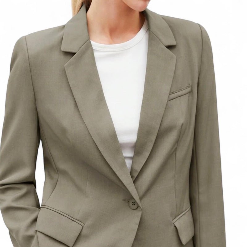 GBOSS Professional Single Button Fully Lined Blazer Jacket