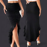 GBOSS Mermaid Tail Ruched Skirt