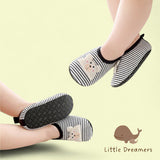 LITTLE DREAMERS Toddler Breathable Anti Slip Floor Socks Slippers