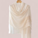 WRAP Ombre Soft Crinkle Thin Classy Shawl Scarf