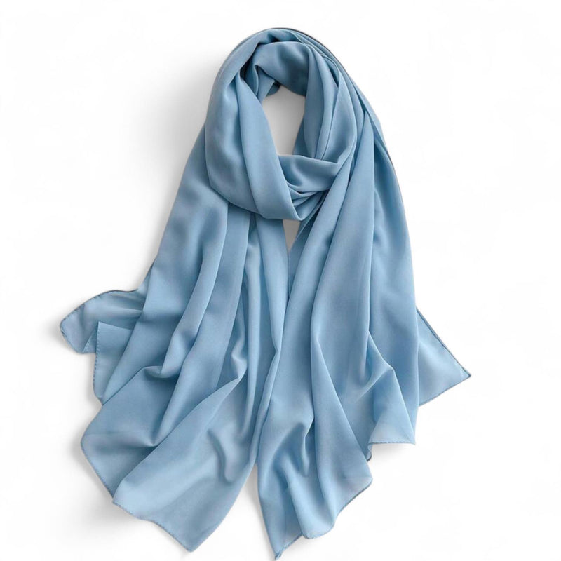 WRAP Silky Chiffon Versatile Classic Scarf