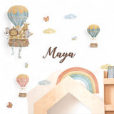 Made-to-order LD Custom Name PVC Baby Room Wall Stickers