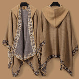 WRAP Boho Hooded Cloak Cape